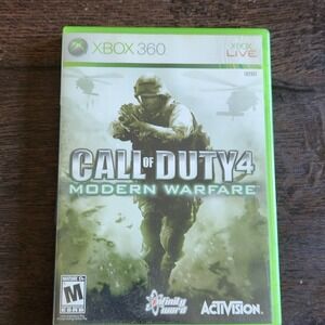 Call‎ of Duty 4 Modern Warfare Xbox 360 Video Game Activision